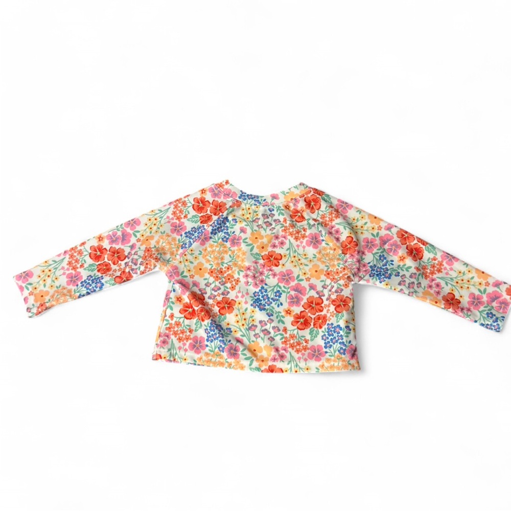 NWT Baby UV Protection Shirt 12M Multicolor Floral